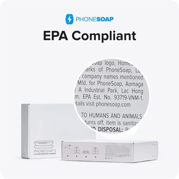 PhoneSoap 3 UV Cell Phone Sanitizer and Dual Universal Cell Phone Charger - Image 4