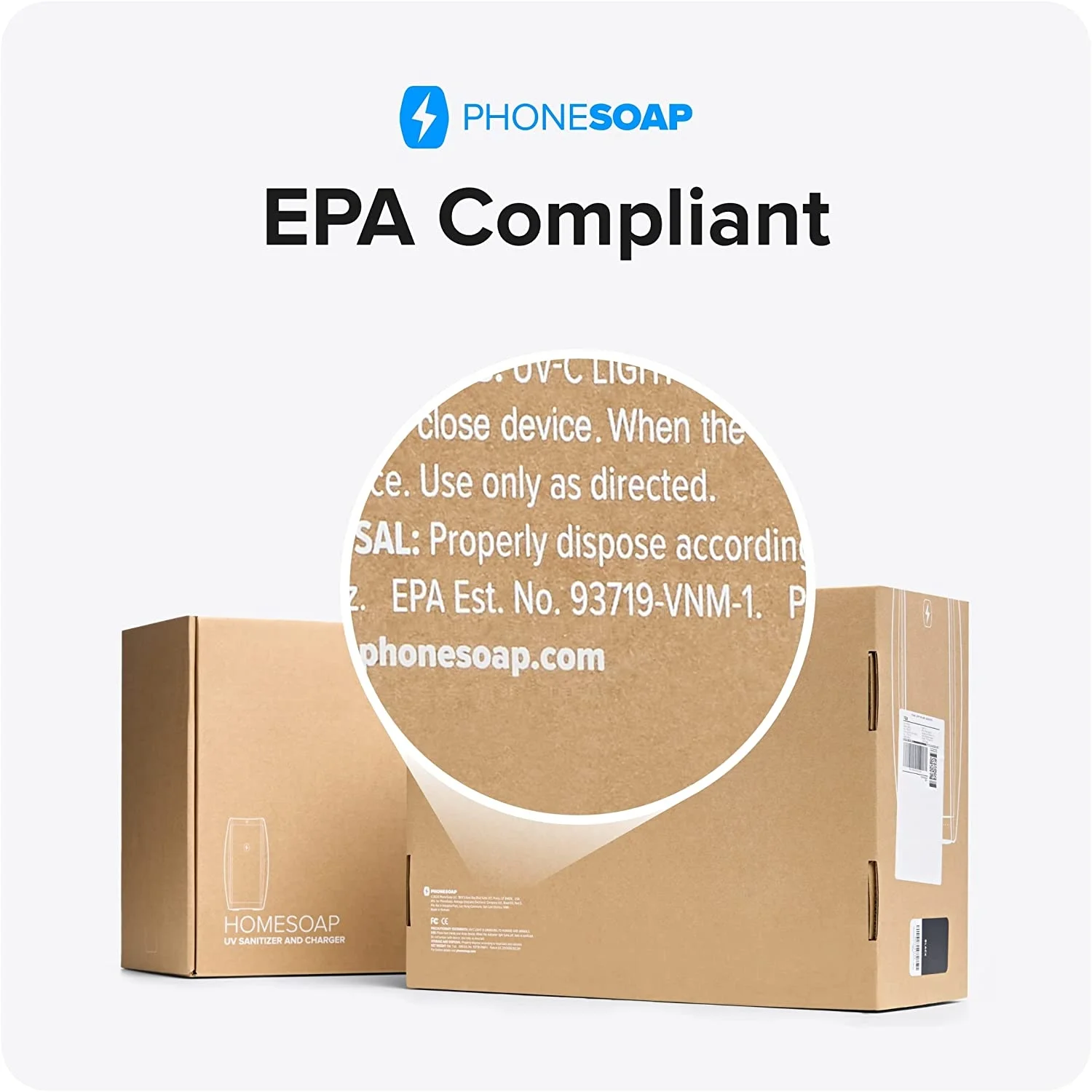 HomeSoap Large Capacity UV Light Sanitizer & Charger - Image 9