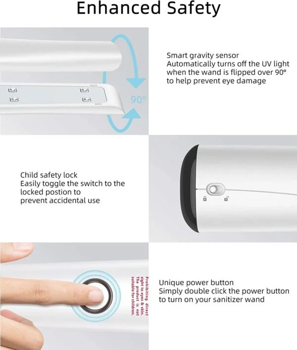 Portable UVC Light Disinfector - Image 4
