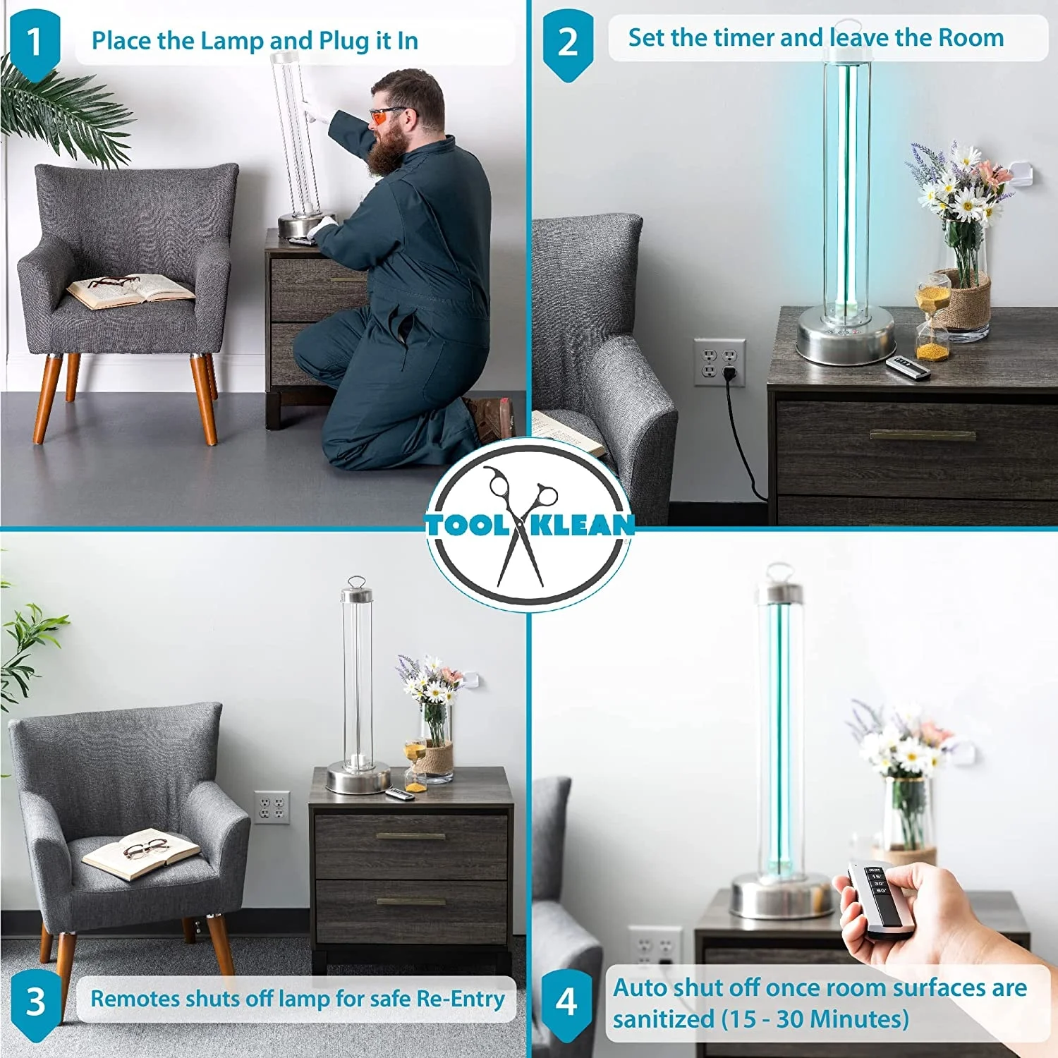 Room Surface UV Light Sanitizer - Image 2